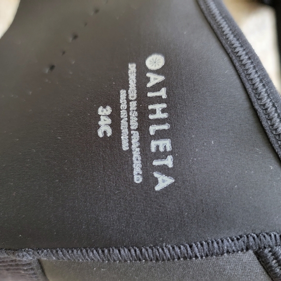 ATHLETA Black Women's Sports Bra - Picture 4 of 4